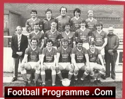 Northwich Victoria Football Club Multi Autographed Signed Pic - football programme