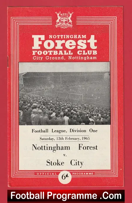 Nottingham Forest v Stoke City 1965 – 1960s