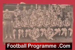 Notts County Football Club Multi Autographed Signed 1968
