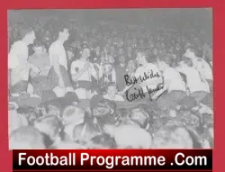 Tottenham Hotspur Cliff Jones Signed Picture Autographed
