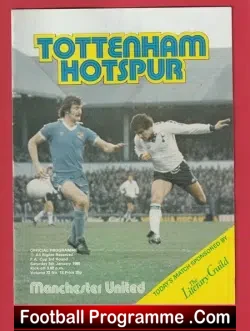 Tottenham Hotspur v Manchester United 1980 – FA Cup Match