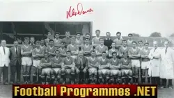 Manchester United Alec Dawson Autograph SIGNED Glossy Picture