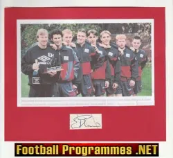 Manchester United Eric Harrison Man Utd Coach – SIGNED Autograph