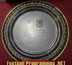 Wales Ladies Womens Football Team Welsh World Cup Original Trophy 2017