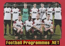 Manchester United Michael Keane Autograph Signed Man Utd 90s
