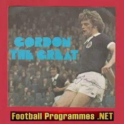 Manchester United Gordon McQueen Autograph Signed Man Utd 70s