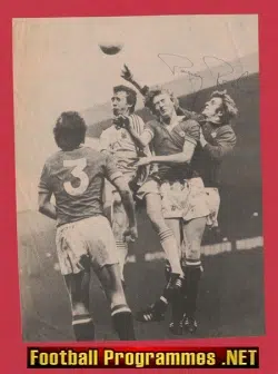 Manchester United Paddy Roche Autograph Picture Man Utd