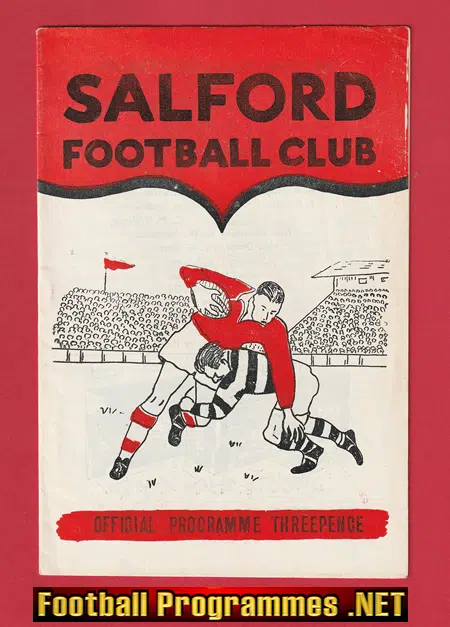 Salford Rugby v Liverpool City 1961
