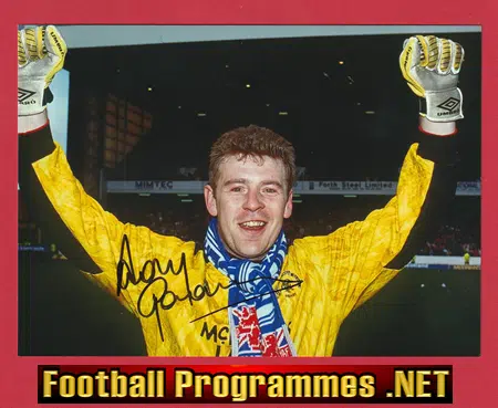 Glasgow Rangers Andy Goram Autograph Signed Photograph