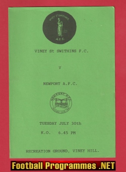 Viney St Swithins v Newport 1996 – at Rec Ground Viney Hill