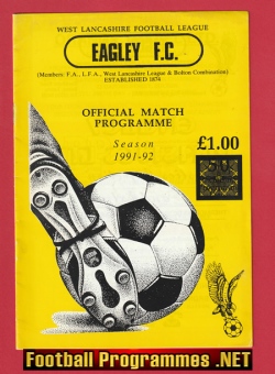 Eagley v Dalton United 1991 – West Lancashire League