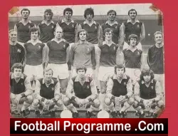 Aston Villa Football Club Multi Signed Autographed 1970
