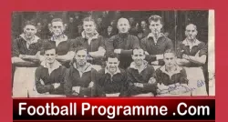 Northampton Town Football Club Multi Autographed Signed 1952 53