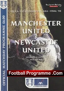 Manchester United v Newcastle United 1999 – FA Cup Final Treble