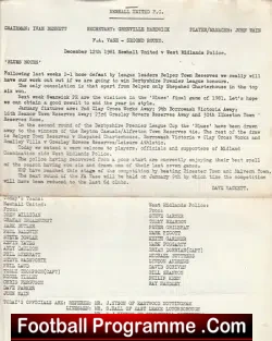 Newhall United v West Midlands Police 1981 – FA Vase