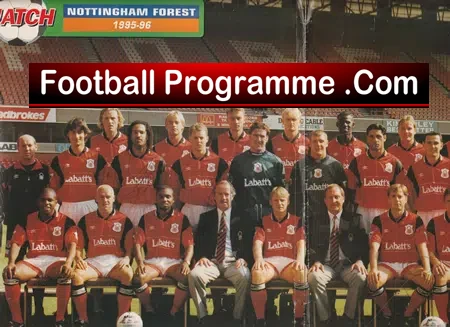 Nottingham Forest Football Club Multi Signed Autographed 1995