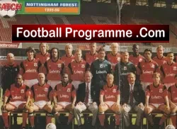 Nottingham Forest Football Club Multi Signed Autographed 1995