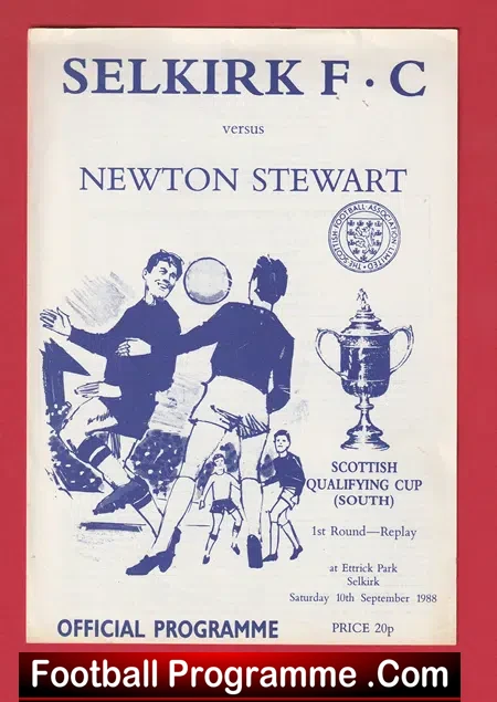 Selkirk v Newton Stewart 1988 – Scottish – Scotland