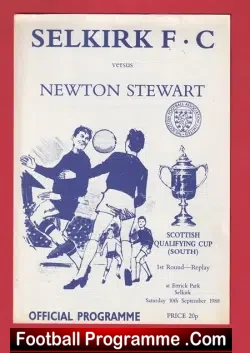 Selkirk v Newton Stewart 1988 – Scottish – Scotland