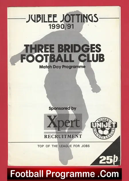Three Bridges v Eastbourne Town 1990 – Sussex County