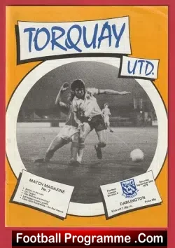 Torquay United v Darlington 1979 – Plus Coach Match Review