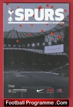 Tottenham Hotspur v Manchester United 2021 – v Man Utd