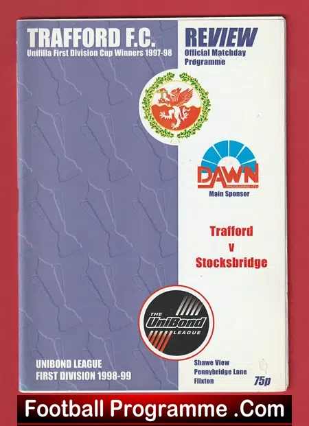 Trafford v Stocksbridge 1999