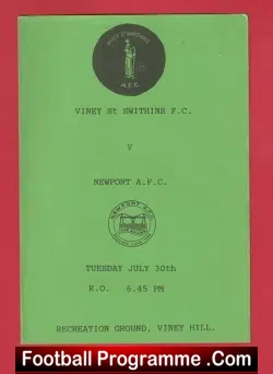 Viney St Swithins v Newport 1996 – at Rec Ground Viney Hill