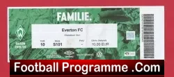 Werder Bremen v Everton 2019 – Football Ticket Germany