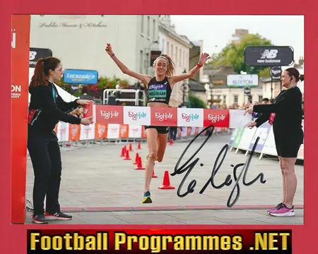 Olympic Runner Eilish McColgan Autograph Signed Picture London
