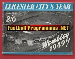Leicester City Football Club Wembley Souvenir 1949