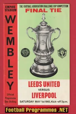 Liverpool v Leeds United 1965 - FA Cup Final Match Wembley