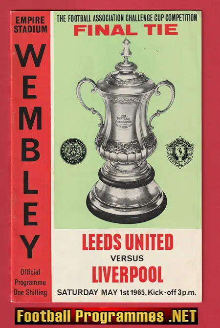 Liverpool v Leeds United 1965 – FA Cup Final Match Wembley