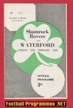 Shamrock Rovers v Waterford 1962 – Ireland