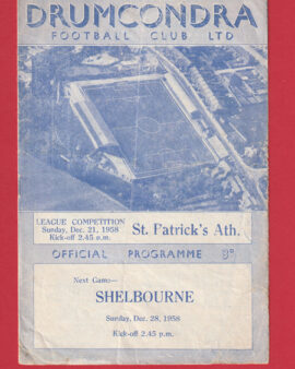 Drumcondra v St Patricks 1958 – Ireland