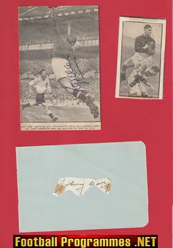 Manchester United Players Autographs Signed Man Utd 40's