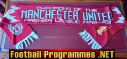 Manchester United Old Football Scarf – 10 – Champs 93