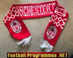 Manchester United Old Football Scarf – 11 – Pride Of North