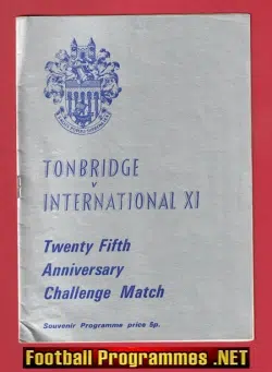 Tonbridge v International X1 1973 – Anniversary + Jimmy Greaves