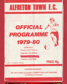 Alfreton Town v Ashby 1980