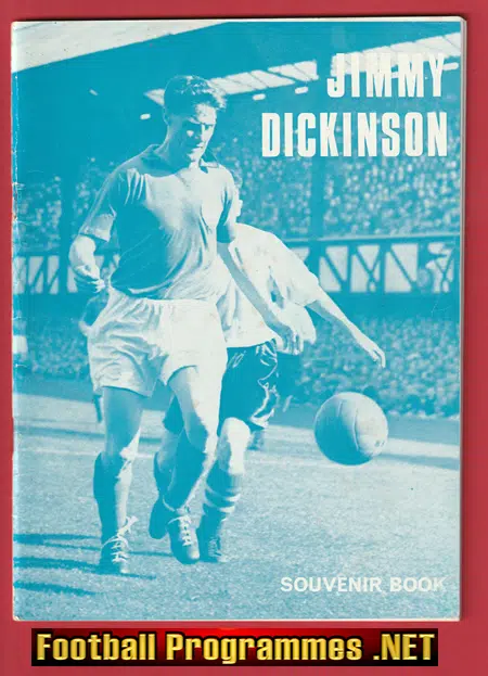 Jimmy Dickinson Testimonial Benefit Match Portsmouth 1965
