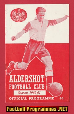 Aldershot v Colchester United 1960 – 60’s