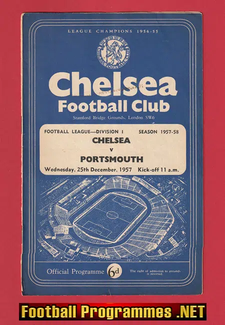 Chelsea v Portsmouth 1957