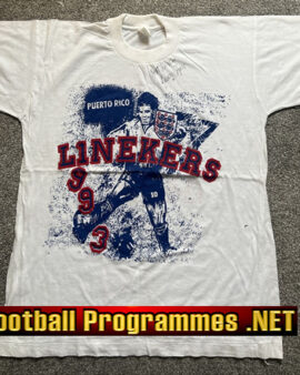 George Best Signed Linekers Bar T Shirt 1993 – Gran Canaria