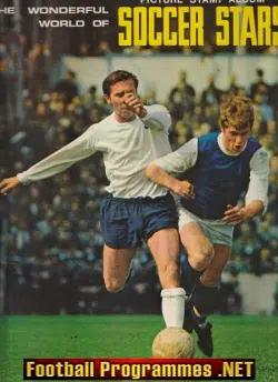 Wonderful World Of Soccer Stars Football Card Book 1968 - 1969