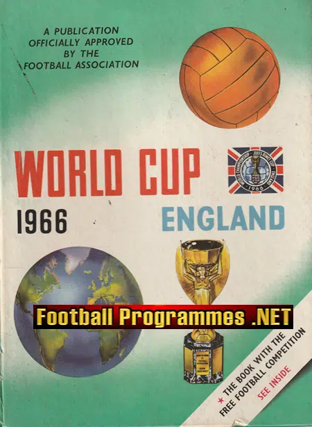 England Football World Cup 1966 Hard Backed Book