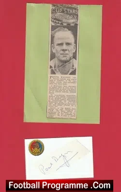 Chester Football Club Multi Signed Autographed Collection 1950s - football programme