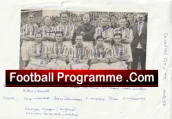 Coventry City Football Club Multi Autographed Signed Sheet 1949 - football programme
