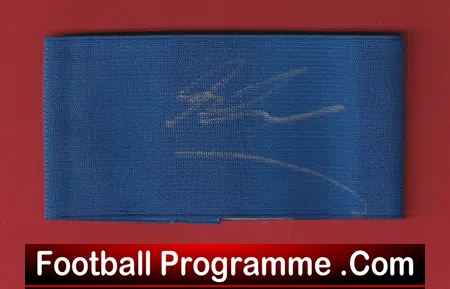 Gary Lineker SIGNED Armband – Leicester City – Tottenham
