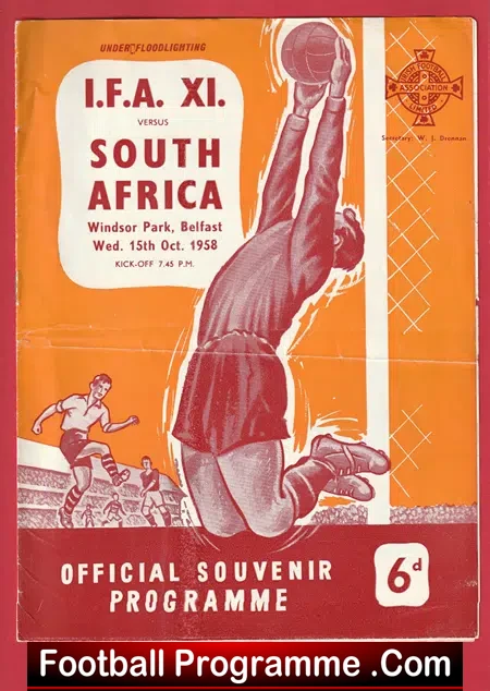 Ireland v South Africa 1958 – Windsor Park Belfast